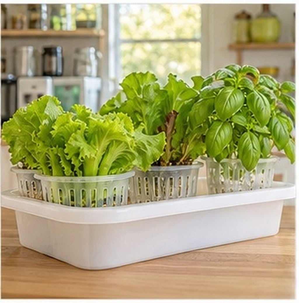 Plant Pot - 4 vasi per piante idroponiche, realizzati