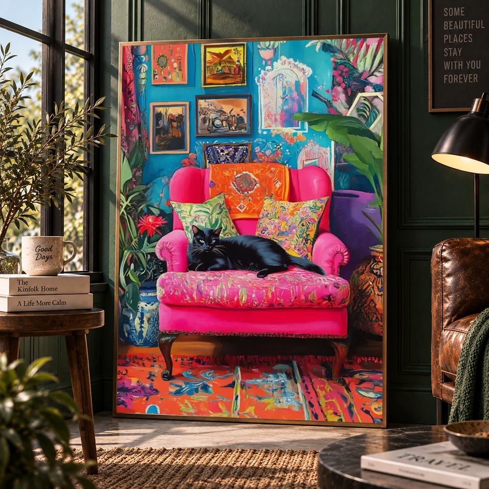 Fiddle Leaf Fig - Poster di Ficus Lyrata in Stile