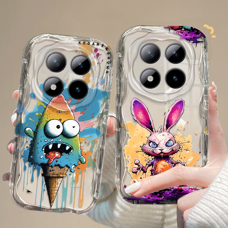 Monstera - Custodia flessibile in TPU per Redmi