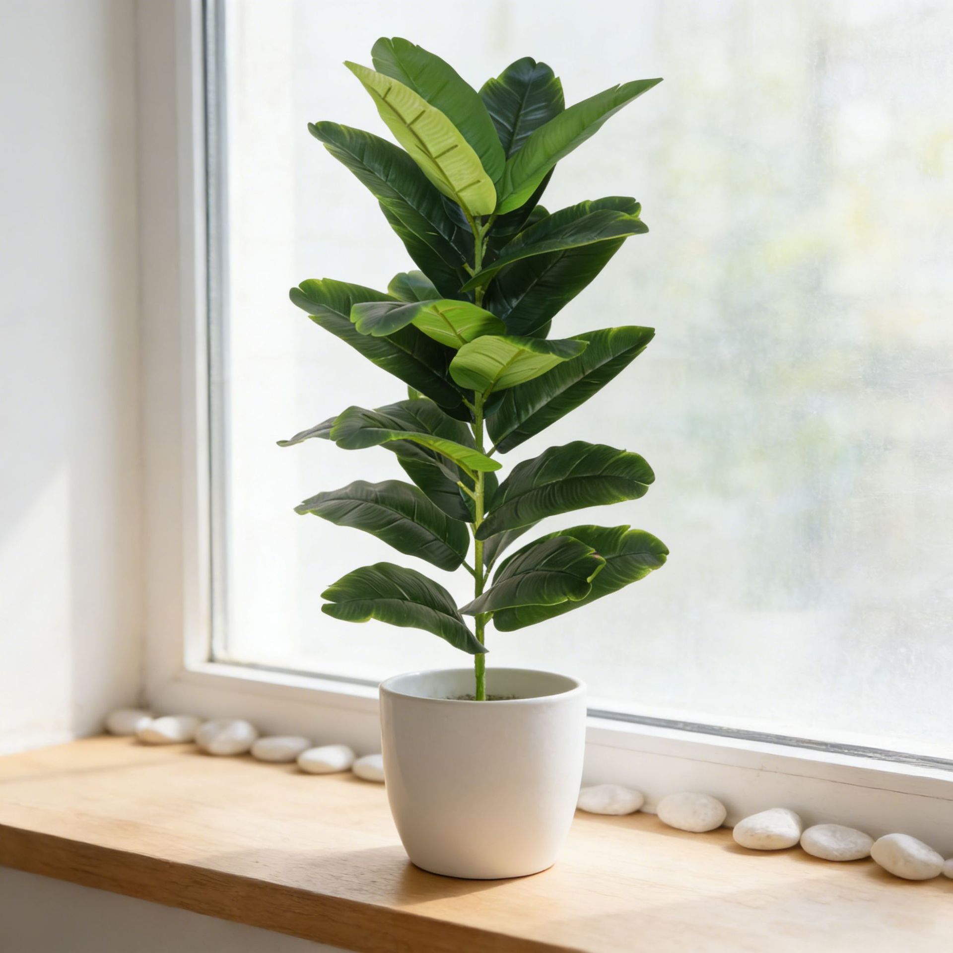Fiddle Leaf Fig - Grande Albero Artificiale di Ficus Lyrata