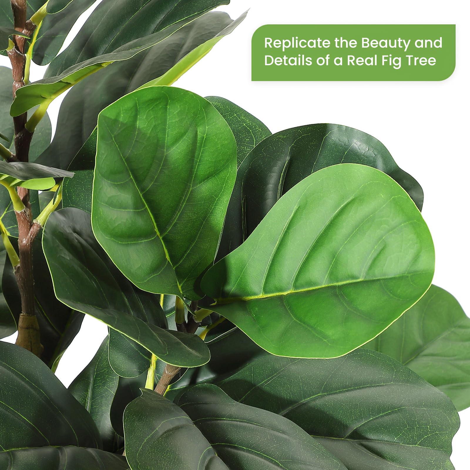 Albero di fico artificiale, al - Fiddle Leaf Fig recensione e prezzo