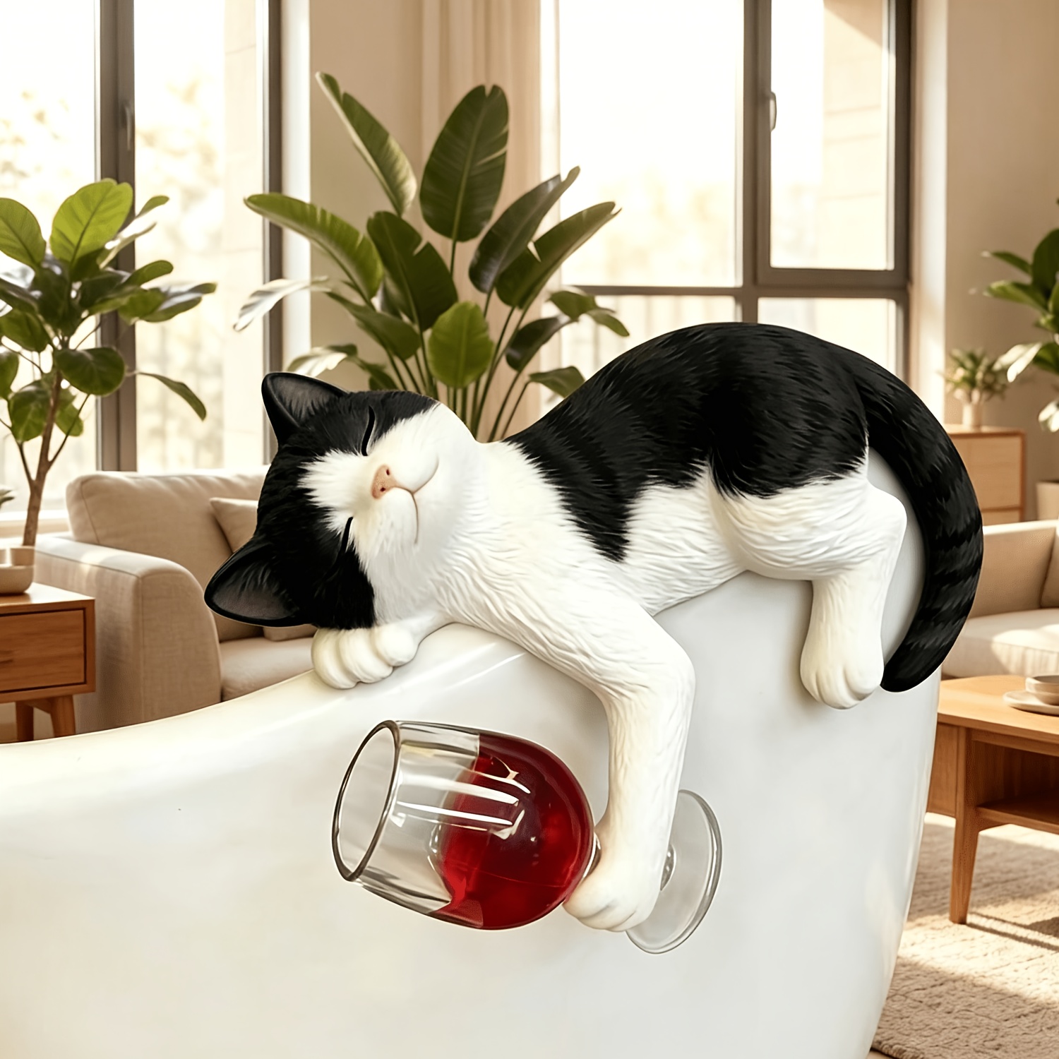 Divertente Statua di Gatto in  - Pothos recensione e prezzo